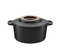 Cocotte en fonte - Norden 1026565 - 4 L - Traitement Thermium antiadhésif - Tous feux dont induction