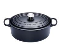 Cocotte Ovale 33 cm Le Creuset Signature Fonte 21178330000430 Noir Mat