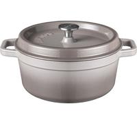 Cocotte en fonte Sola - Faitout avec couvercle - Fonte - 24 cm