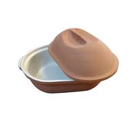 Cocotte en terre cuite ovale 4,2 L Baumalu Baumalu