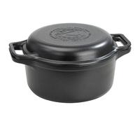 Cocotte et Poêle Induction Fonte Émaillée 27 cm, Dutch Oven 5,7L, Sans PTFE 39585 Victoria