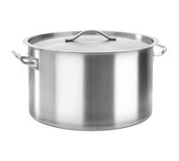 vidaXL Marmite 51140 – Acier inoxydable 44 L 45×28 cm