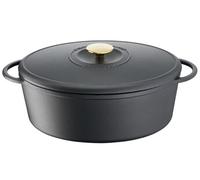 TEFAL PIERRE GAGNAIRE HERITAGE Cocotte fonte d'acier ovale 34x26 cm / 7,2L Induction E2230604