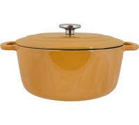 Cocotte Fonte émaillée, COSY & TRENDY FONTESTIC, Ø28 cm, 6,15 L, Tous feux dont induction, Ambre