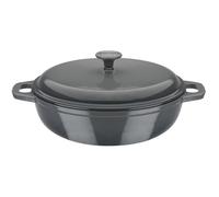 Cocotte fonte massive - GSW - GREY SHADOW - 30 cm - Ronde - Induction - Gris