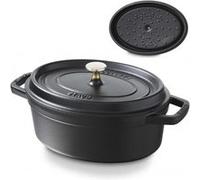 STAUB Cocotte ovale La Cocotte Staub fonte 3.2 L Noir