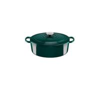 Cocotte fonte ovale Tefal E2760604 Vert forêt
