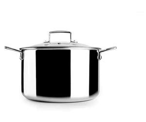 Cocotte Ibili Triply Natural 22 cm, couleur argent Argent, taille unique