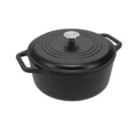 Cocotte Induction Fonte Émaillée 27 cm, Dutch Oven 5,7L, Sans PTFE et PFOA 36355 Victoria