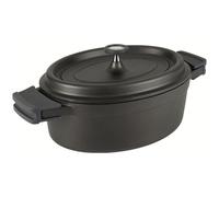 Cocotte ovale 31 cm Noir - Fundicion