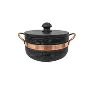 Cocotte - LE BARBECUE GAULOIS - 1,5 L - Pierre Ollaire - Antibactérienne - Compatible tous feux