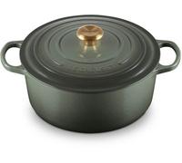Cocotte LE CREUSET 28CM THYM BOUTON DORÉ