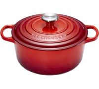 Cocotte LE CREUSET SIGNATURE Cerise diam24cm