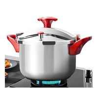 Cocotte Minute 3 L Autocuiseur en acier inoxydable, 5 systèmes de sécurité, 2-3 personnes, pour tous types de feux, Induction