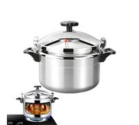 Cocotte Minute 7L/9L/11L/15L,Cocotte Minute Cuisinière à Gaz | Autocuiseur Professionnels Aluminium Avec Système Couvercle à Verrouillage Sécurisé,Double Poignée, Multicuiseur à Cuisson