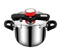 Cocotte Minute En inoxydable 4 L - Autocuiseur - 22 CM - 100 kPa - Antidéflagrant - Compatible les plaques à induction et à gaz