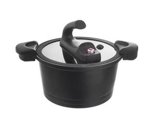 Cocotte-minute granitée - ORION - 26 cm - 5.5 L - Revêtement anti-adhésif - Économie d'énergie 50%