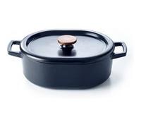 Cocotte Nori 31 cm en fonte - Beka - Noir - Fonte émaillée noir G