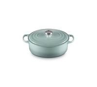 Le Creuset Cocotte ovale Signature 29 cm fonte émaillée 4,7 L Sea Salt