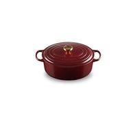 Cocotte Ovale 31 cm Le Creuset Signature Fonte 21178319494441 Garnet