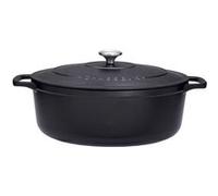Cocotte ovale en fonte émaillée 27cm noire sublime - Chasseur - PUC472701 -
