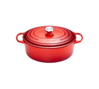 Cocotte Ovale 29 cm Le Creuset Signature Fonte 21178290602430 Cerise