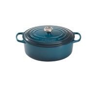 Cocotte Ovale 31 cm Le Creuset Signature Fonte 21178316422430 Deep Teal