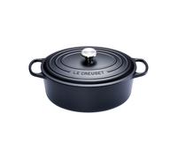 Cocotte Ovale 33 cm Le Creuset Signature Fonte 21178330000430 Noir Mat
