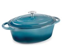 Cocotte ovale 33cm bleu - Lacor - 71703 -