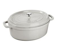 Cocotte ovale 37 cm Truffe blanche