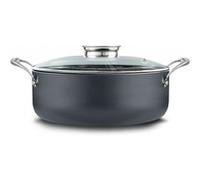 Cocotte ovale couvercle en verre INVICTUM PROFESSIONAL diamètre 32x h26 cm G