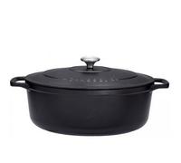 Cocotte ovale en fonte émaillée 31cm noire sublime - PUC473101 - CHASSEUR