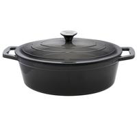 Elo Cocotte Fonte Émaillée avec Couvercle 33 cm 5 L Tous Feux Induction | Cuisson mijotée savoureuse, Fonte émaillée, Format 33 cm, 4,9 L, Tous feux et four, Antiadhesif