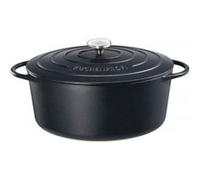 Küchenprofi Cocotte ovale en fonte émaillée Provence 0402001040 40 cm Noir