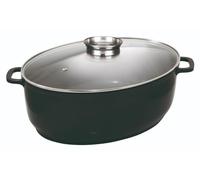 Cocotte mijoteuse ovale 43cm/11l noir - Baumalu - 384931 -