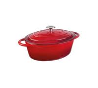 Cocotte ovale 33cm rouge - Lacor - 71733 -