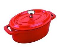 Cocotte ovale rouge Aluminium Fondu 26 x 20 cm - Lacor Rouge G