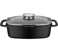 Cocotte réctagulaire aluminium 33cm noir - Baumalu - 382983 -
