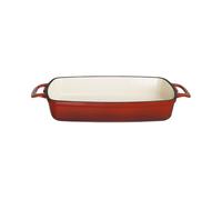 Cocotte rectangulaire Vogue en fonte, rouge, grande