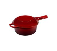 Cocotte Rond 22 cm Le Creuset Signature Fonte 25044220602460 Cerise