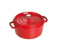 Cocotte Rond 22 cm Staub Fonte 1102206 Cerise