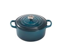 Cocotte Rond 24 cm Le Creuset Signature Fonte 21177246422430 Deep Teal
