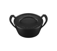 Cocotte Rond 28 cm Le Creuset BBQ Outdoor Fonte 21274250000005 Noir Mat