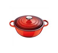 Cocotte Rond 32 cm Le Creuset Signature Fonte 21114320600430 Cerise