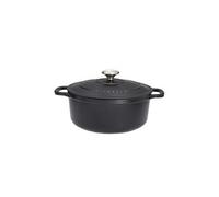Chasseur Cocotte ronde fonte émaillée 20cm noir - PUC472001