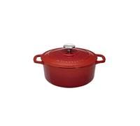 Chasseur Cocotte ronde PUC472658 – Fonte émaillée 26 cm – Rubis Sublime (intérieur noir)
