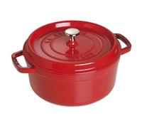 Cocotte Ronde 26 cm Staub Fonte Cerise