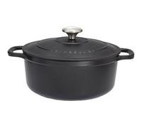 Cocotte en fonte émaillée 28cm noir - PUC472801 - CHASSEUR