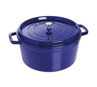 Staub Cocotte ronde La Cocotte fonte 8.4 L Bleu foncé