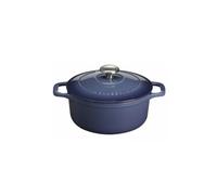 Cocotte ronde en fonte 28cm bleu - Chasseur - PUC472897 -